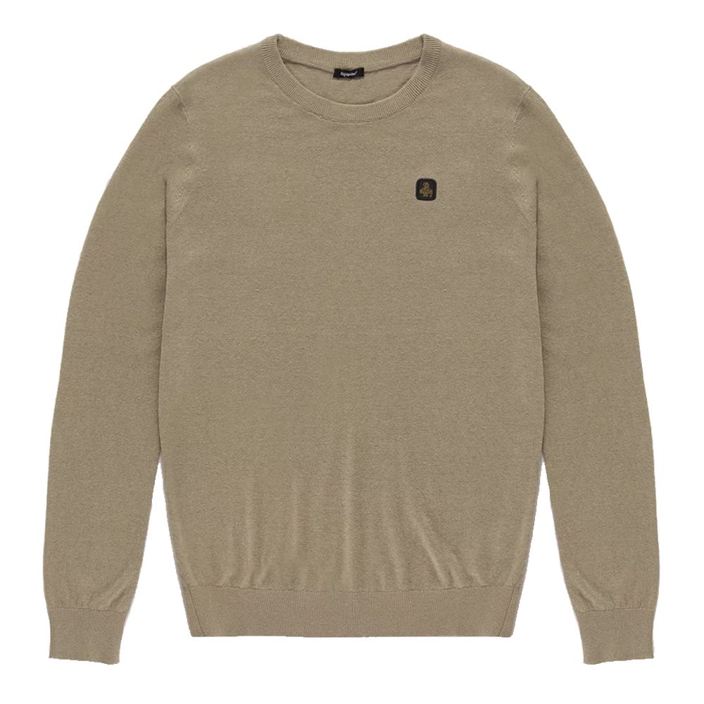 Refrigiwear Beige Linen Sweater Refrigiwear