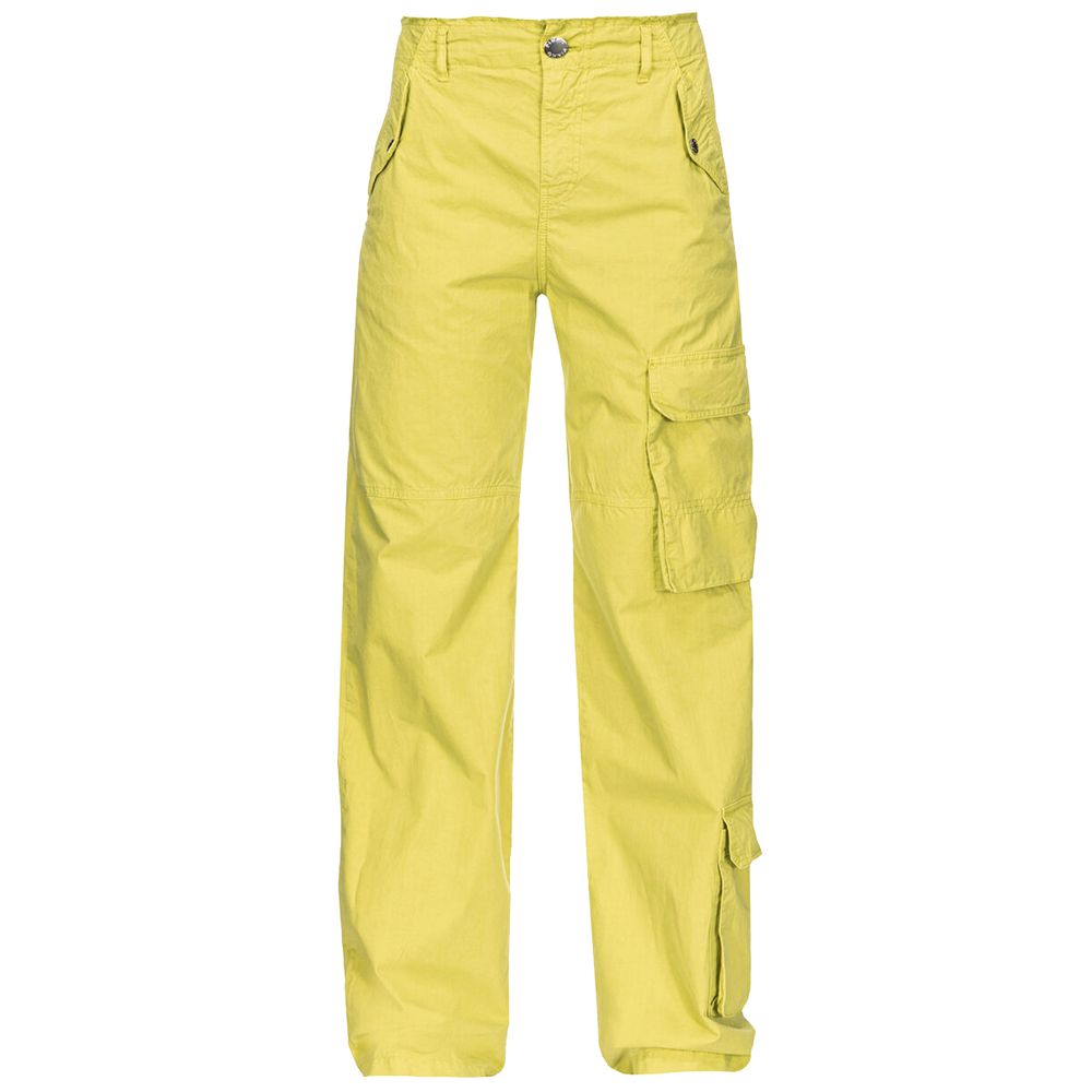 PINKO Green Cotton Jeans & Pant PINKO