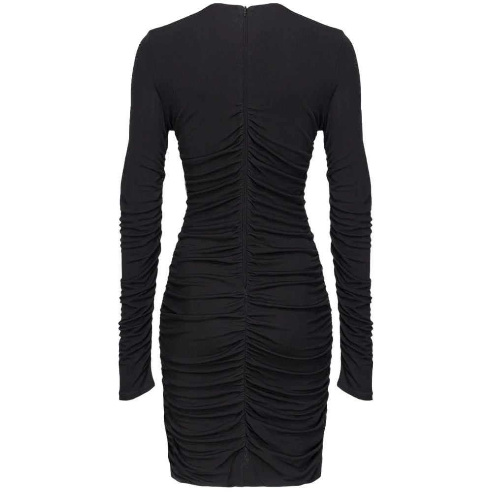 PINKO Black Nylon Dress PINKO