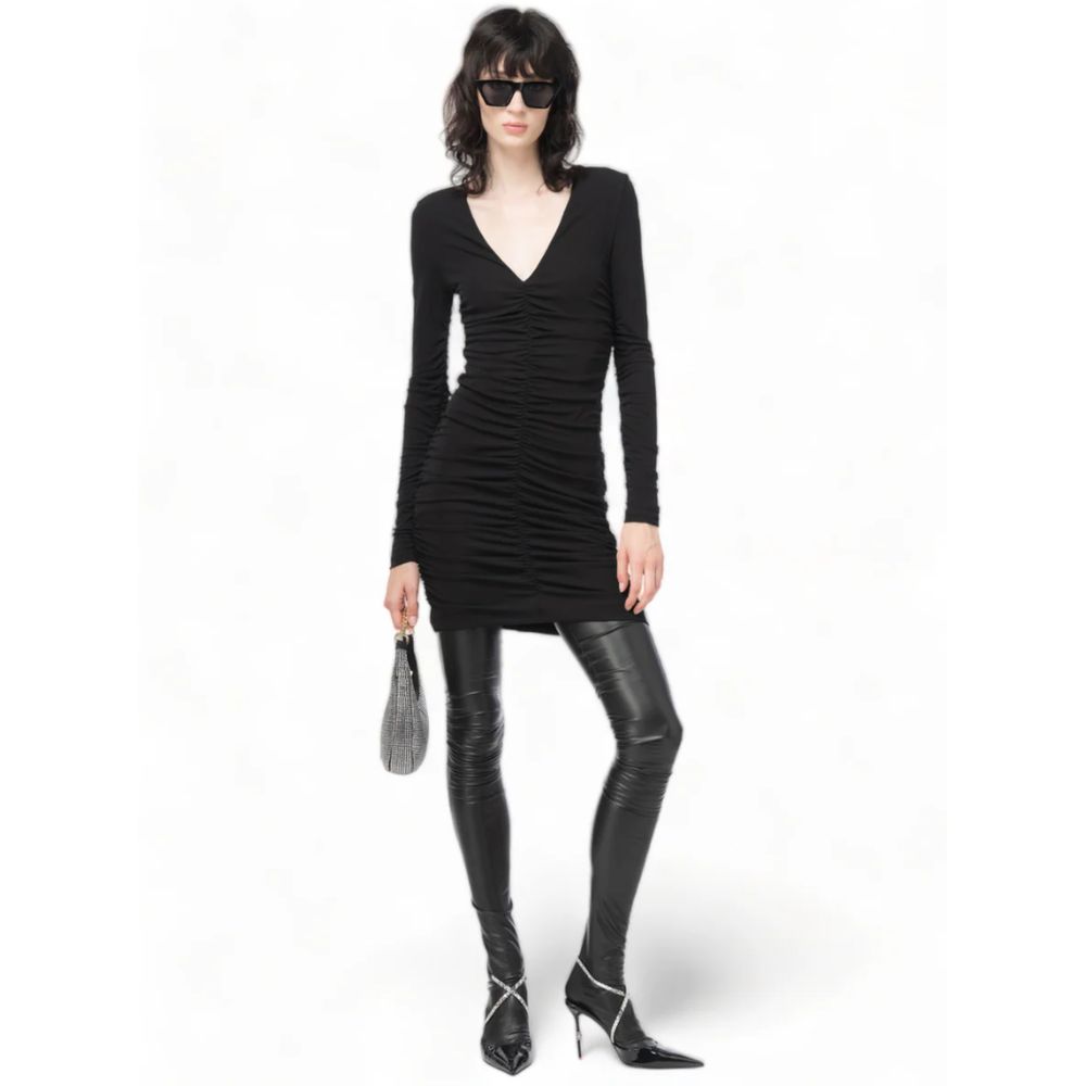 PINKO Black Nylon Dress PINKO