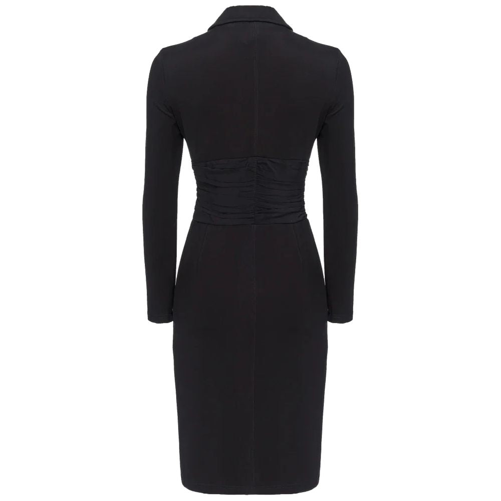 PINKO Black Viscose Dress PINKO