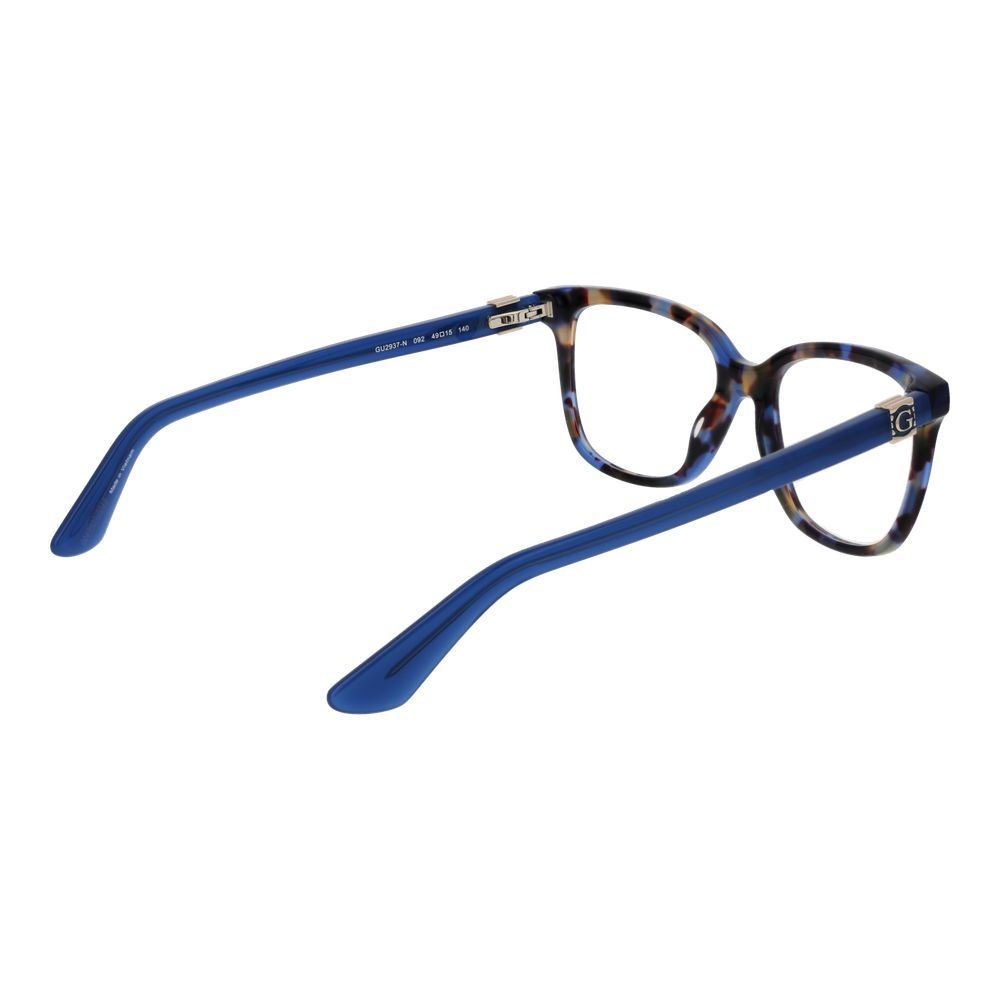 Guess Blue Plastic Glasses Frames