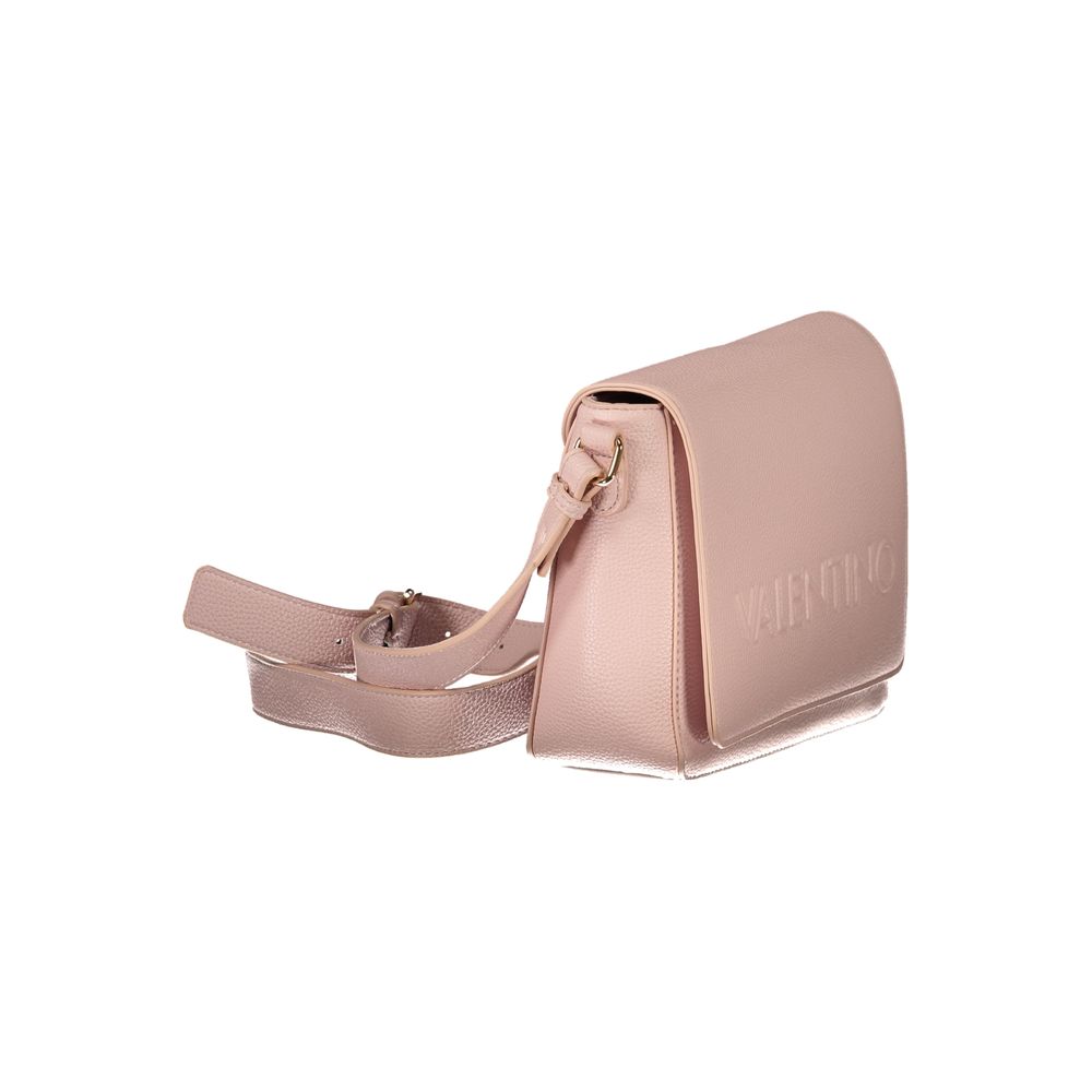 Mario Valentino Rosa Poliuretano Women Shoulder Bag Mario Valentino