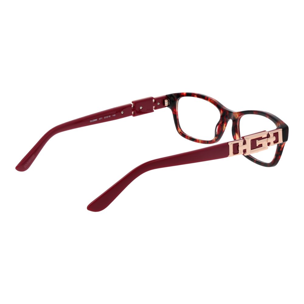 Guess Red Women Glasses Frame