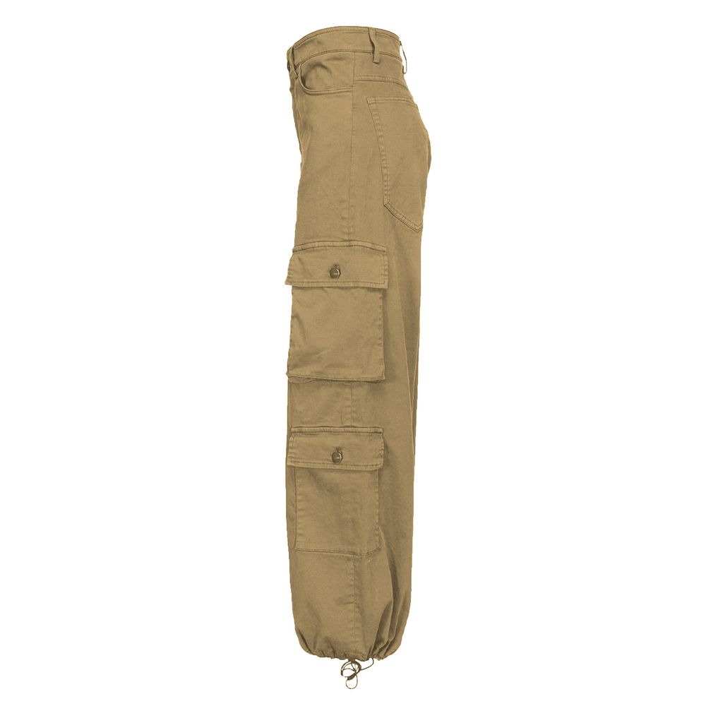 PINKO Beige Cotton Jeans & Pant PINKO
