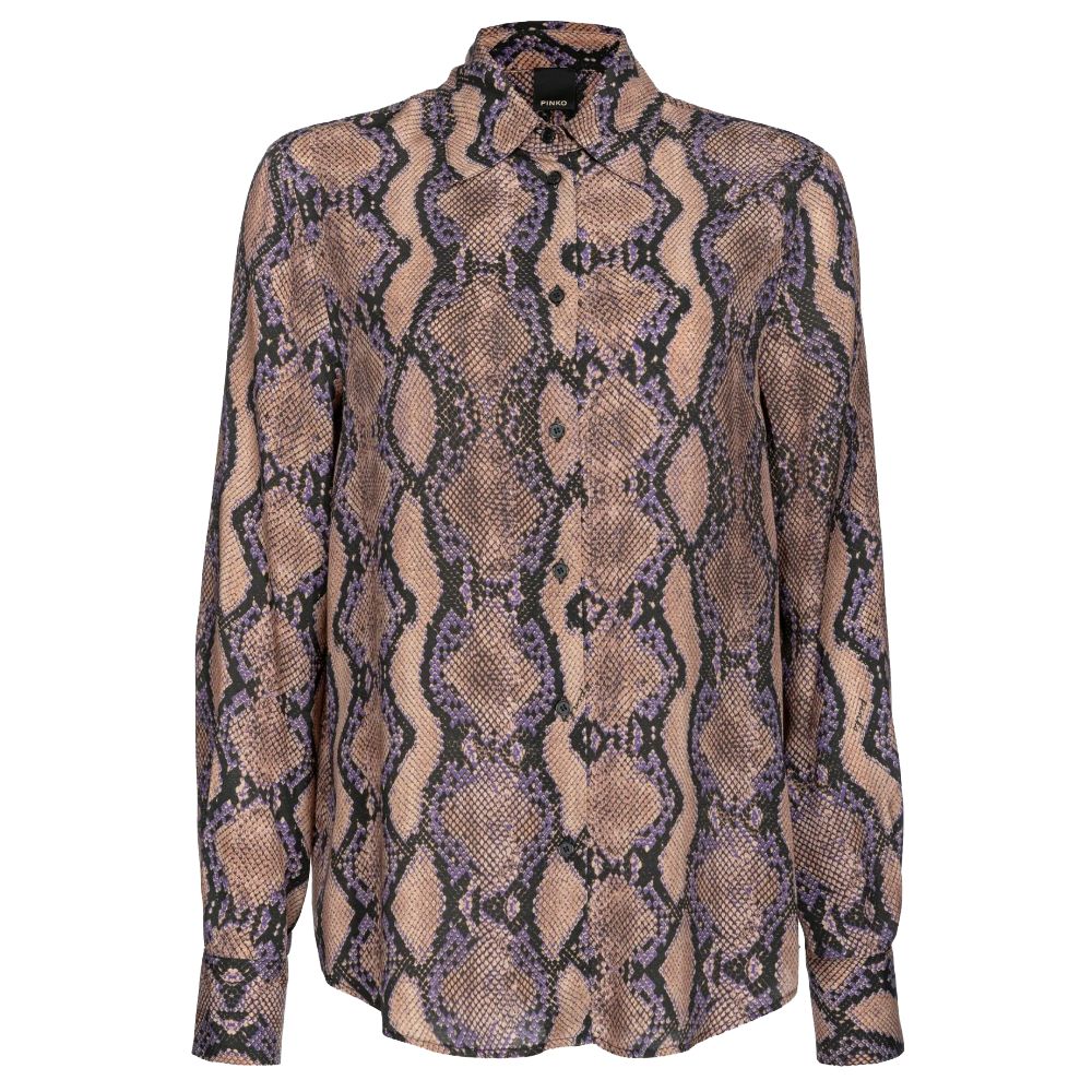 PINKO Multicolor Viscose Shirt PINKO