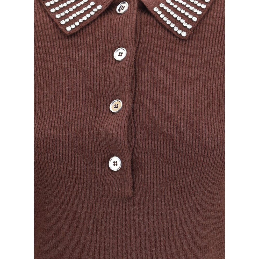 PINKO Emilia Sweater with strass PINKO