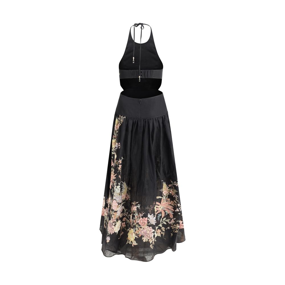 Zimmermann Tallow Midi Dress Zimmermann