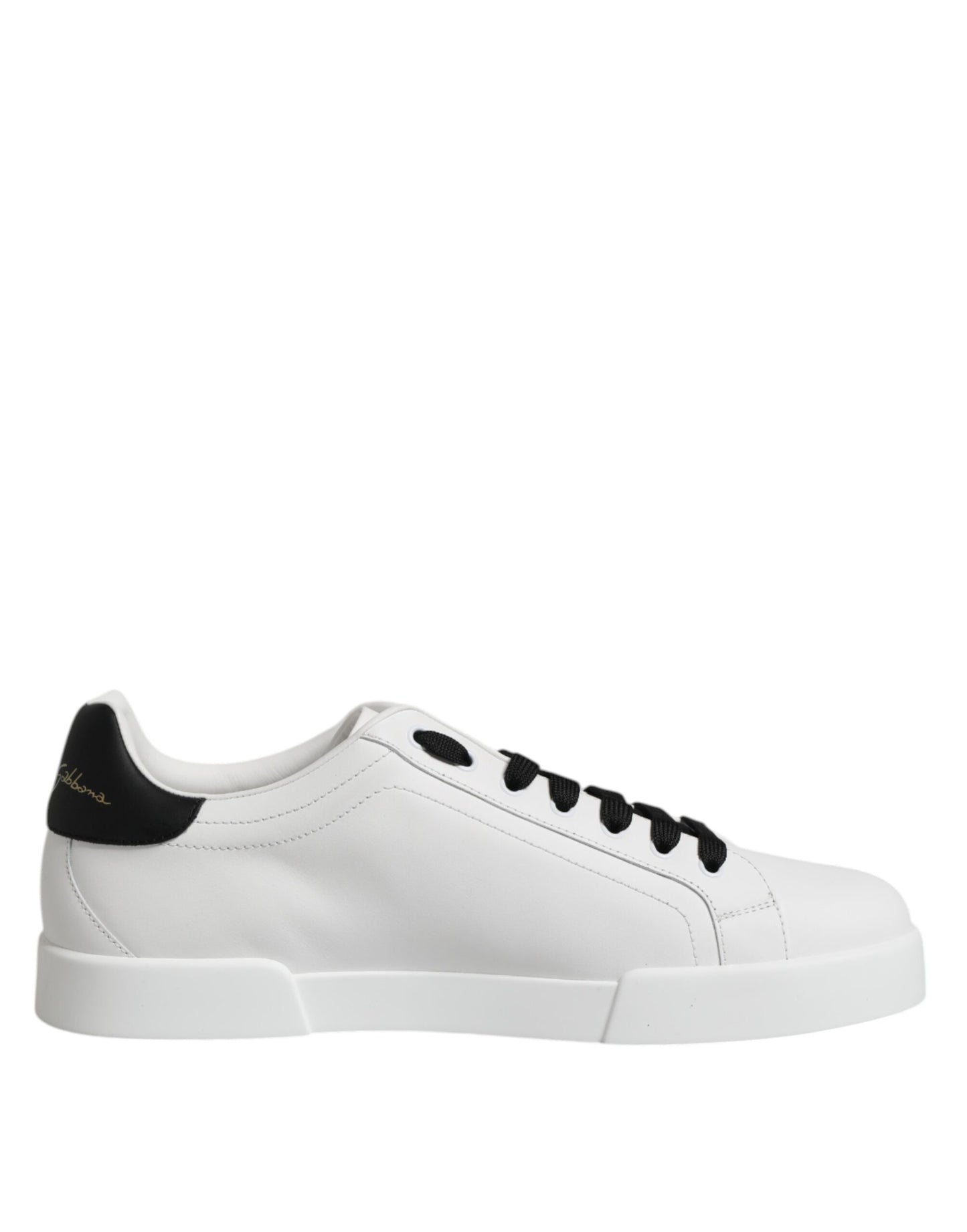 Dolce & Gabbana White DG Logo Portofino Low Top Sneakers Shoes Dolce & Gabbana