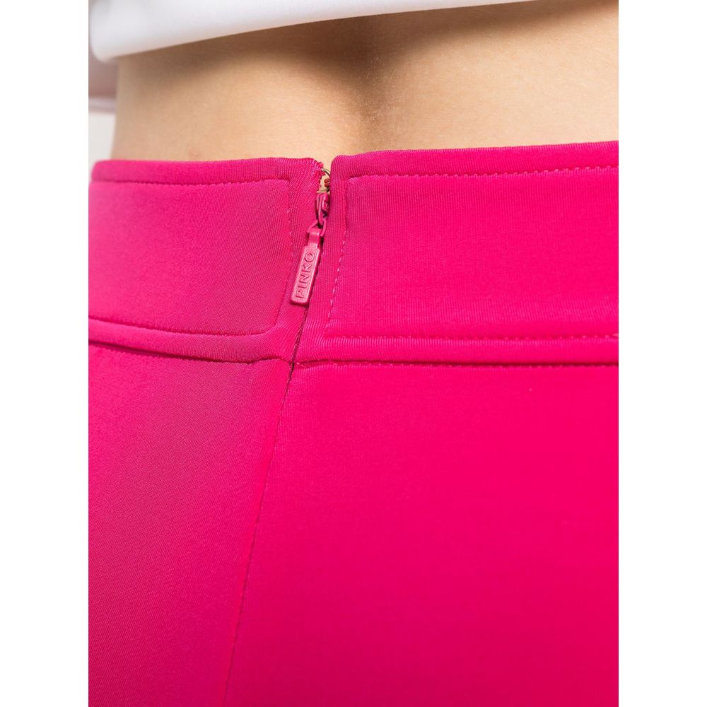 PINKO Fuchsia Viscose Jeans & Pant PINKO