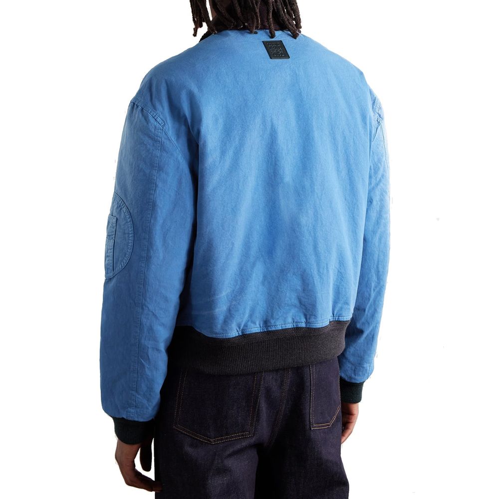 Loewe Padded Cotton Bomber Jacket Loewe