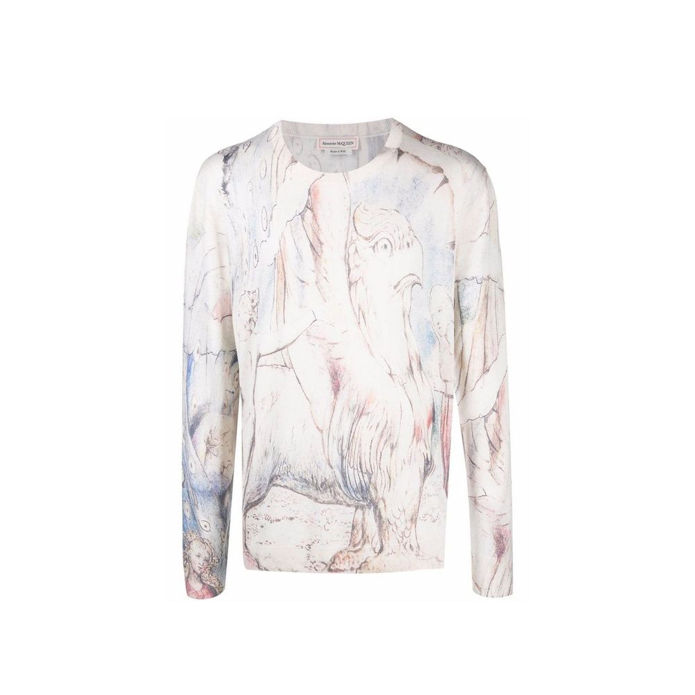 Alexander McQueen William Blake Dante Print Pullover Alexander McQueen