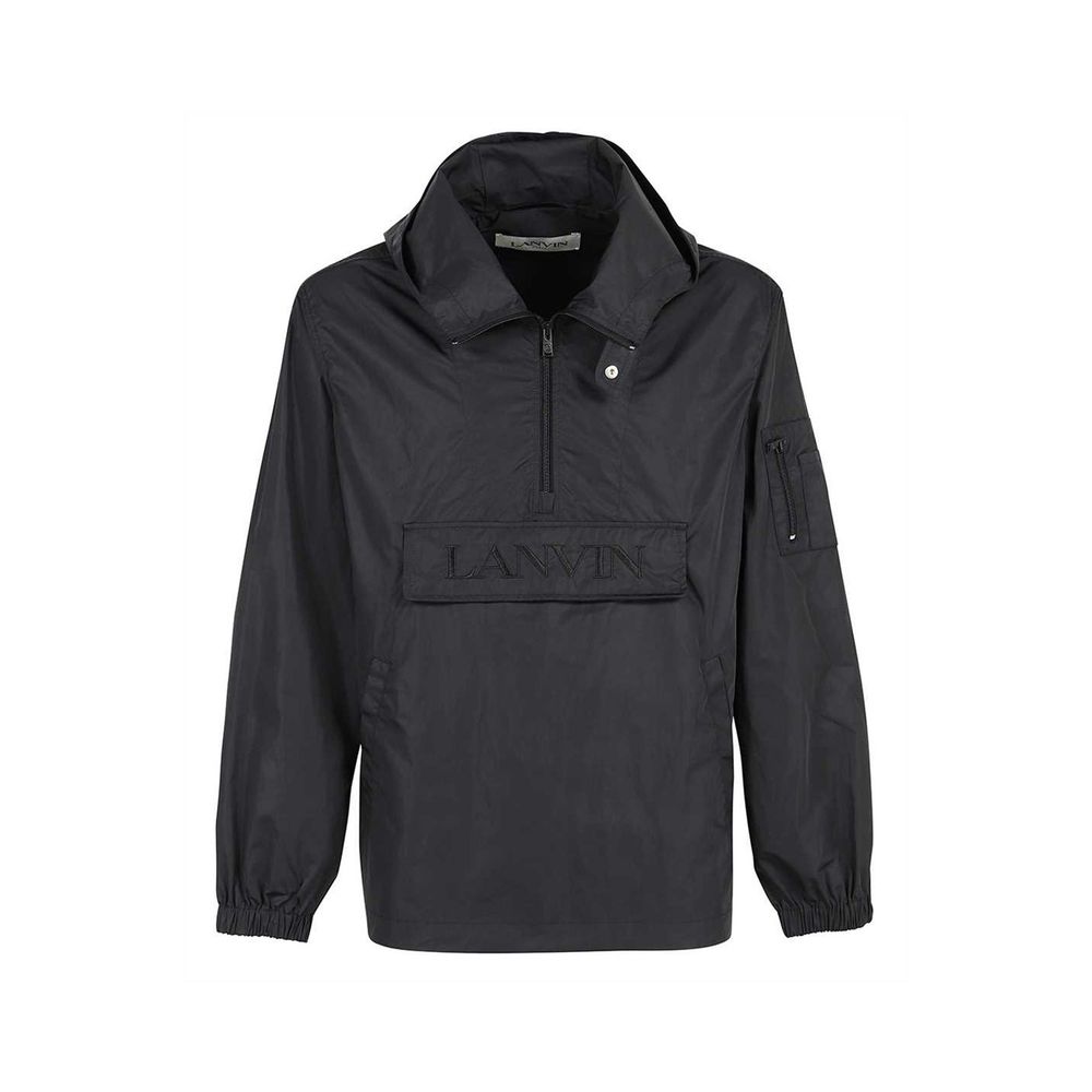 Lanvin Logo Hooded Windbreaker Lanvin