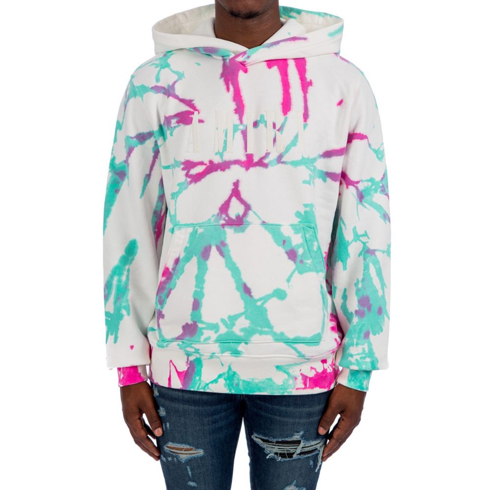Amiri Logo Tie-Dye Hoodie Sweatshirt Amiri