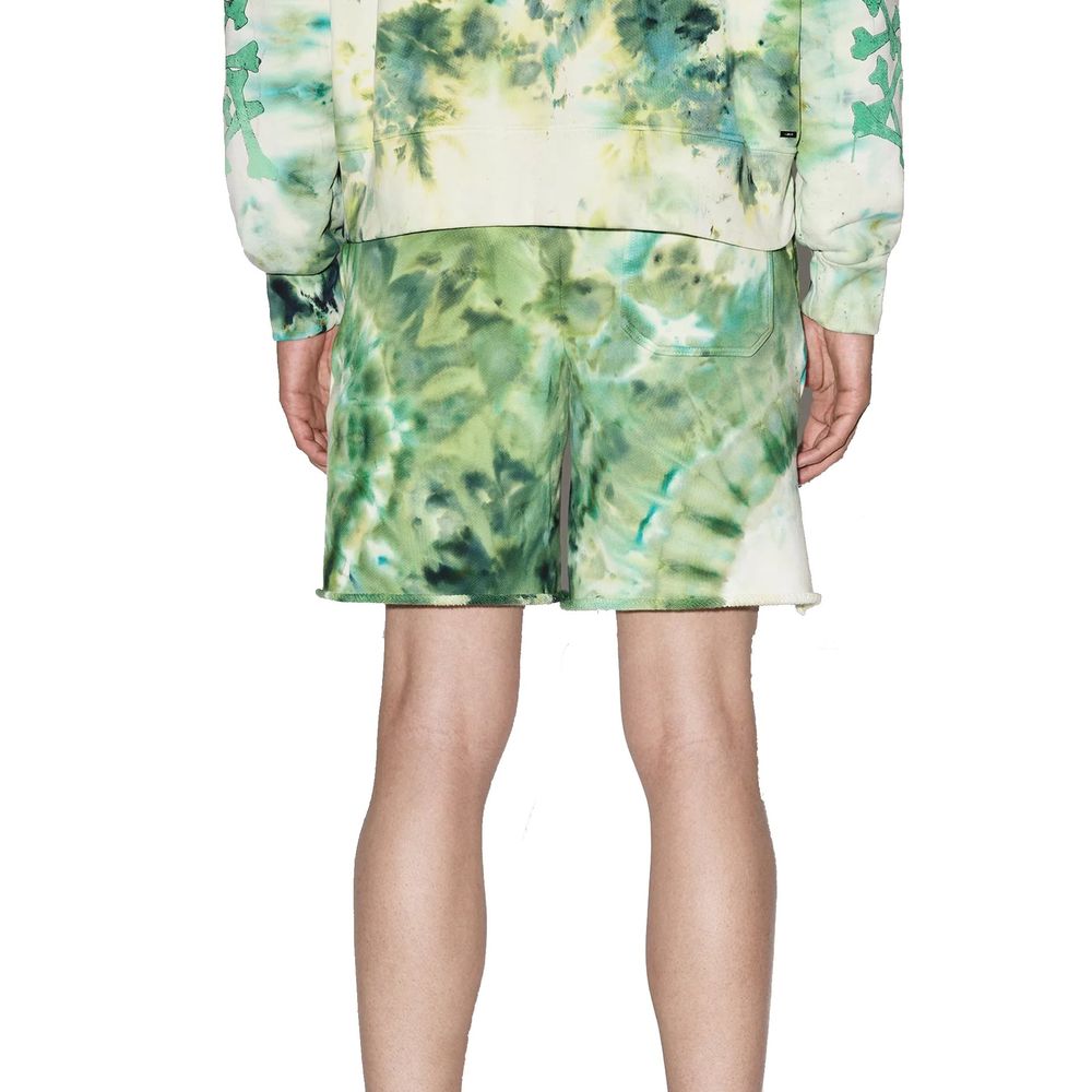 Amiri Tie-dye Cotton Shorts Amiri