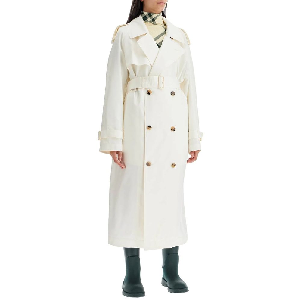 Burberry Silk Trench Coat Burberry