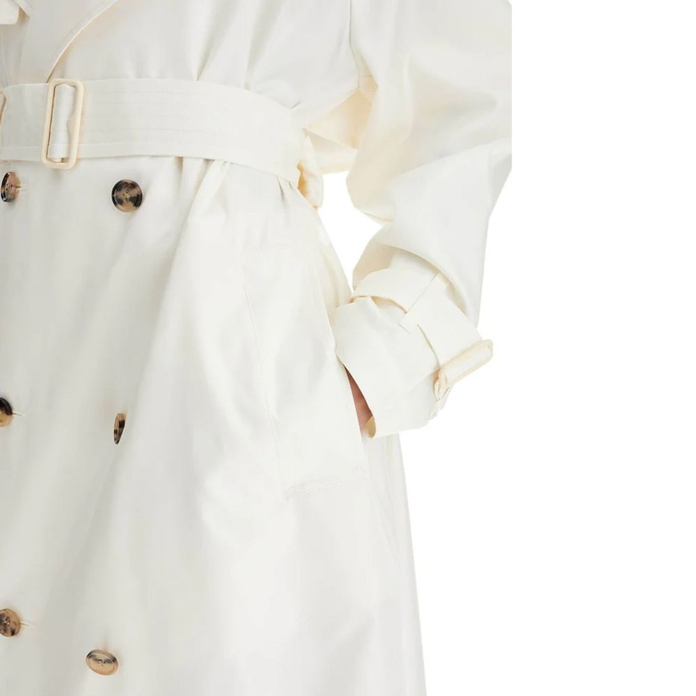 Burberry Silk Trench Coat Burberry
