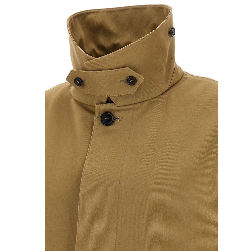 Saint Laurent Cotton Gabardine Trench Coat Saint Laurent