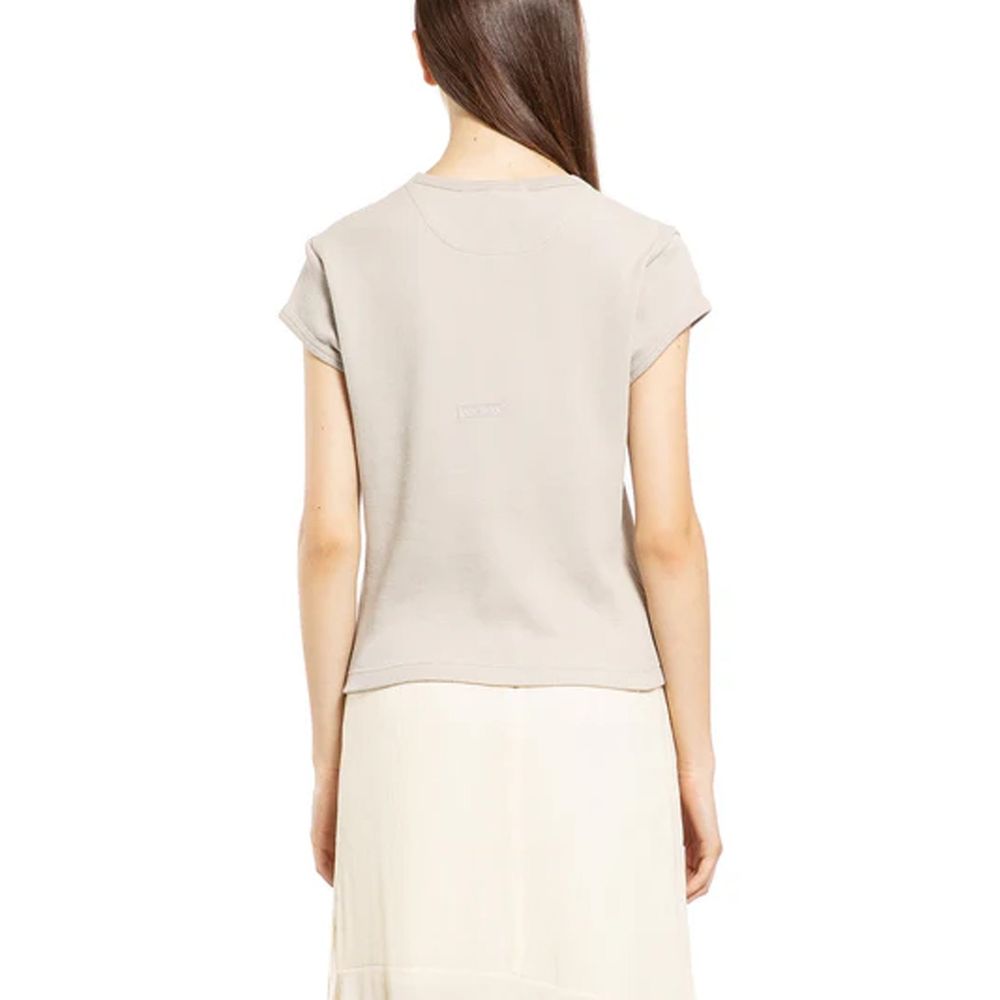 Acne Studios Beige Cotton T-Shirt Acne Studios