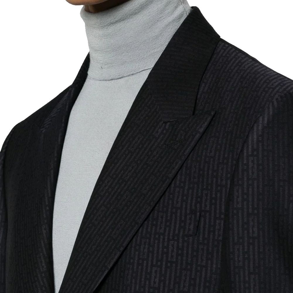 Fendi FF Motif Wool Jacket Fendi