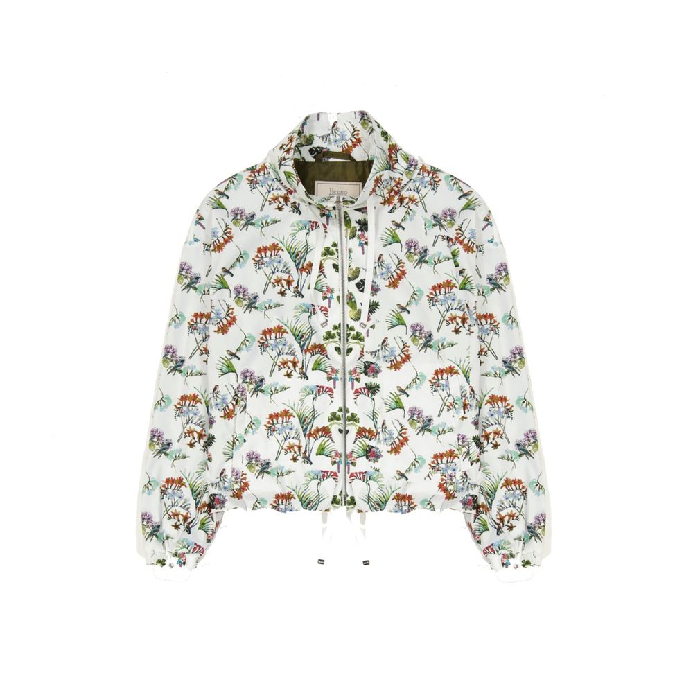 Herno Floral print Bomber Jacket Herno