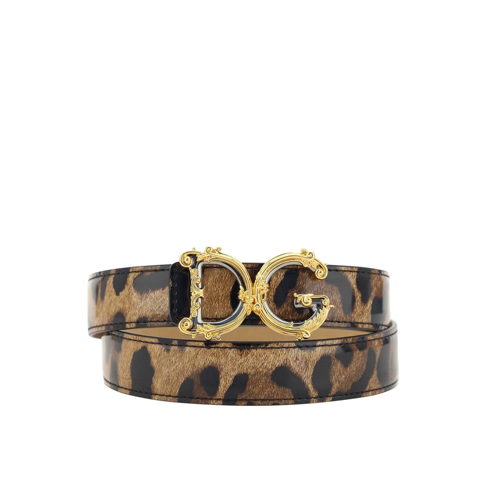 Dolce & Gabbana Leather Logo Belt Dolce & Gabbana