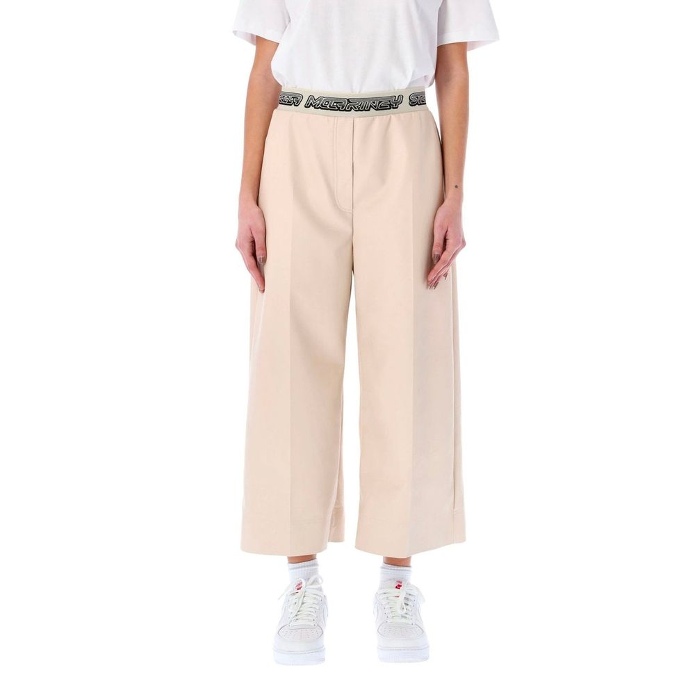Stella McCartney Cropped Logo Pants Stella McCartney