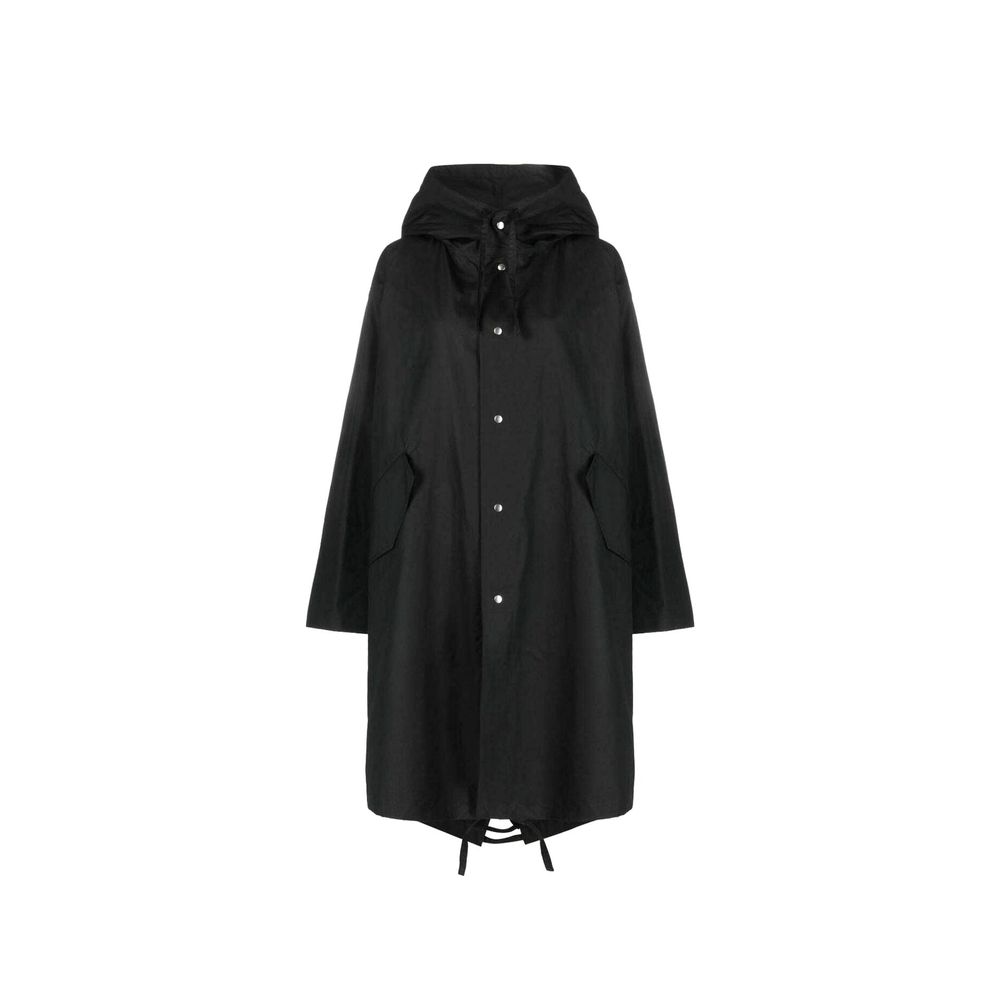 Jil Sander Mid-Length Cotton Hooded Parka Jil Sander
