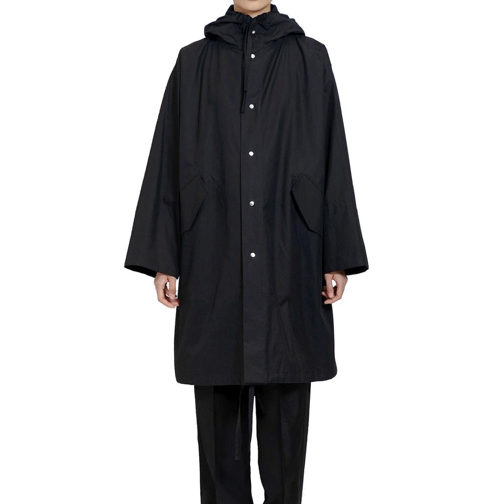 Jil Sander Mid-Length Cotton Hooded Parka Jil Sander