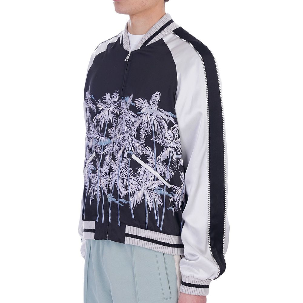 Palm Angels Casual Printed Bomber Palm Angels