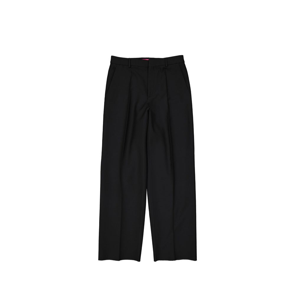 Valentino Wool And Silk Trousers Valentino