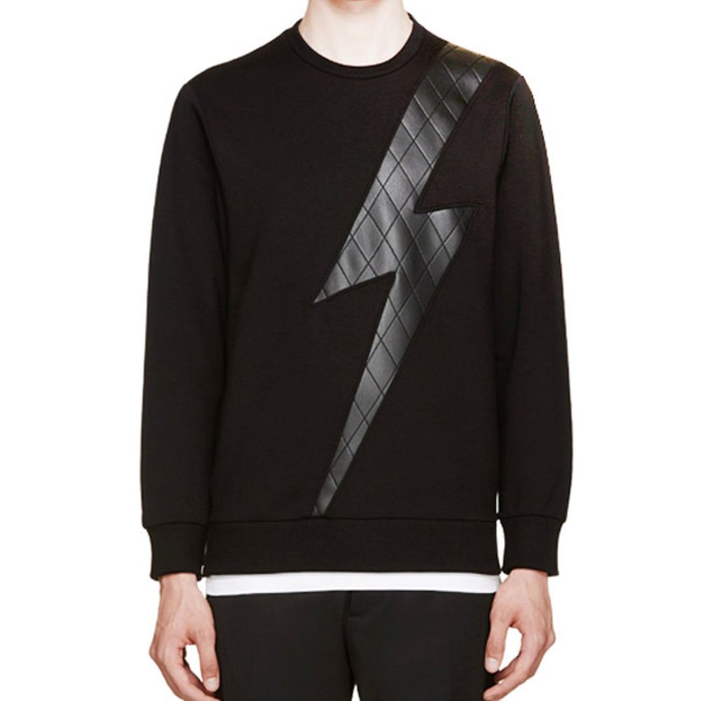 Neil Barrett Flash Design Sweatshirt Neil Barrett