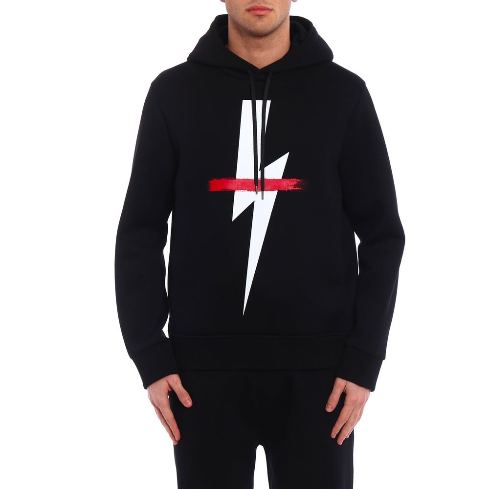 Neil Barrett Logo Hooded Sweatshirt Neil Barrett
