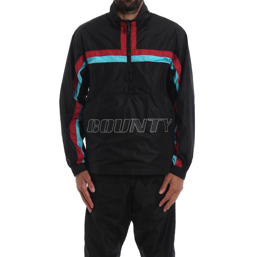Marcelo Burlon Logo Windbreaker Jacket Marcelo Burlon