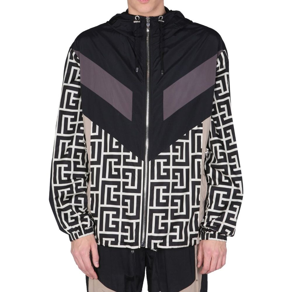 Balmain Nylon Monogram Jacket Balmain