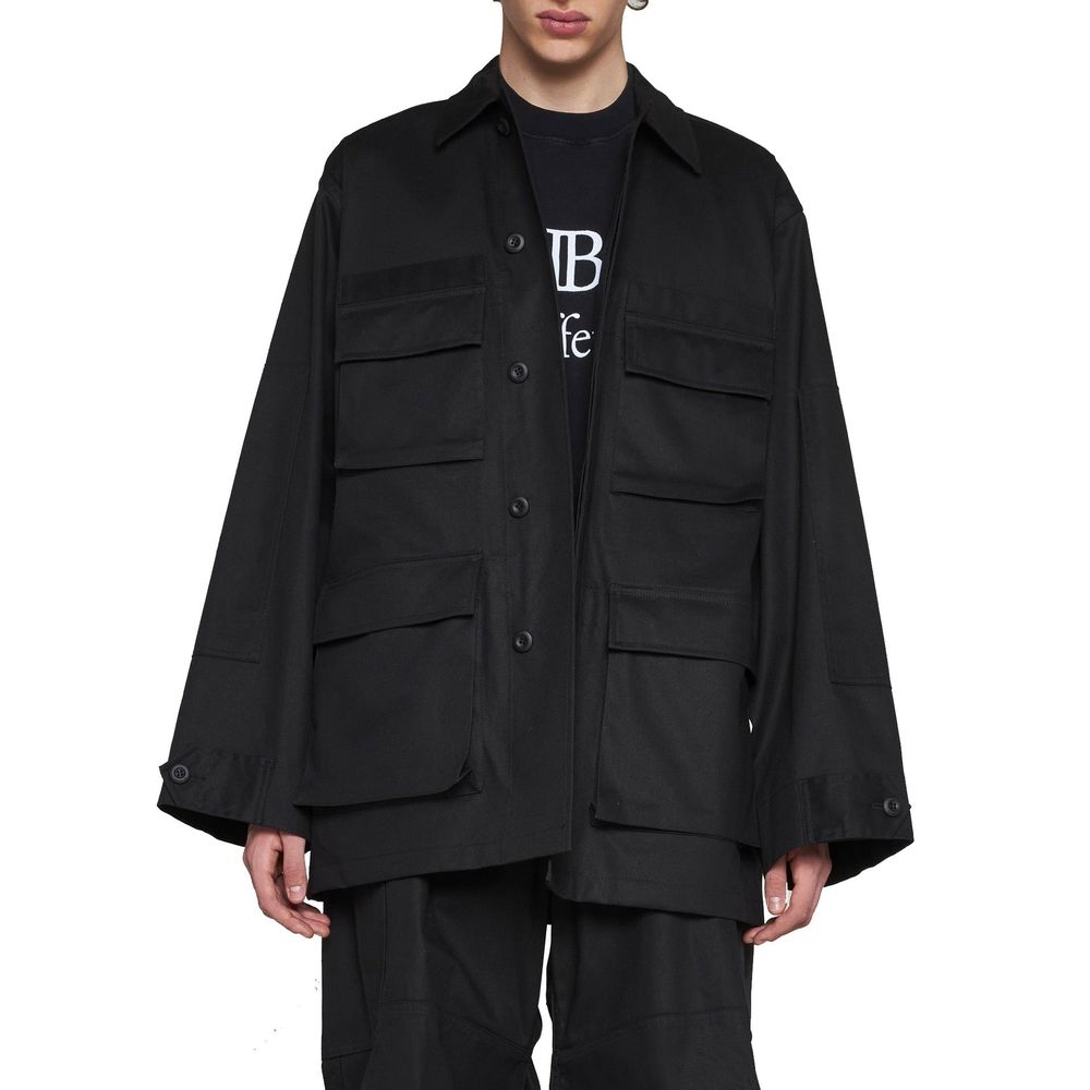 Balenciaga Multi-Pocket Cargo Shirt Jacket Balenciaga