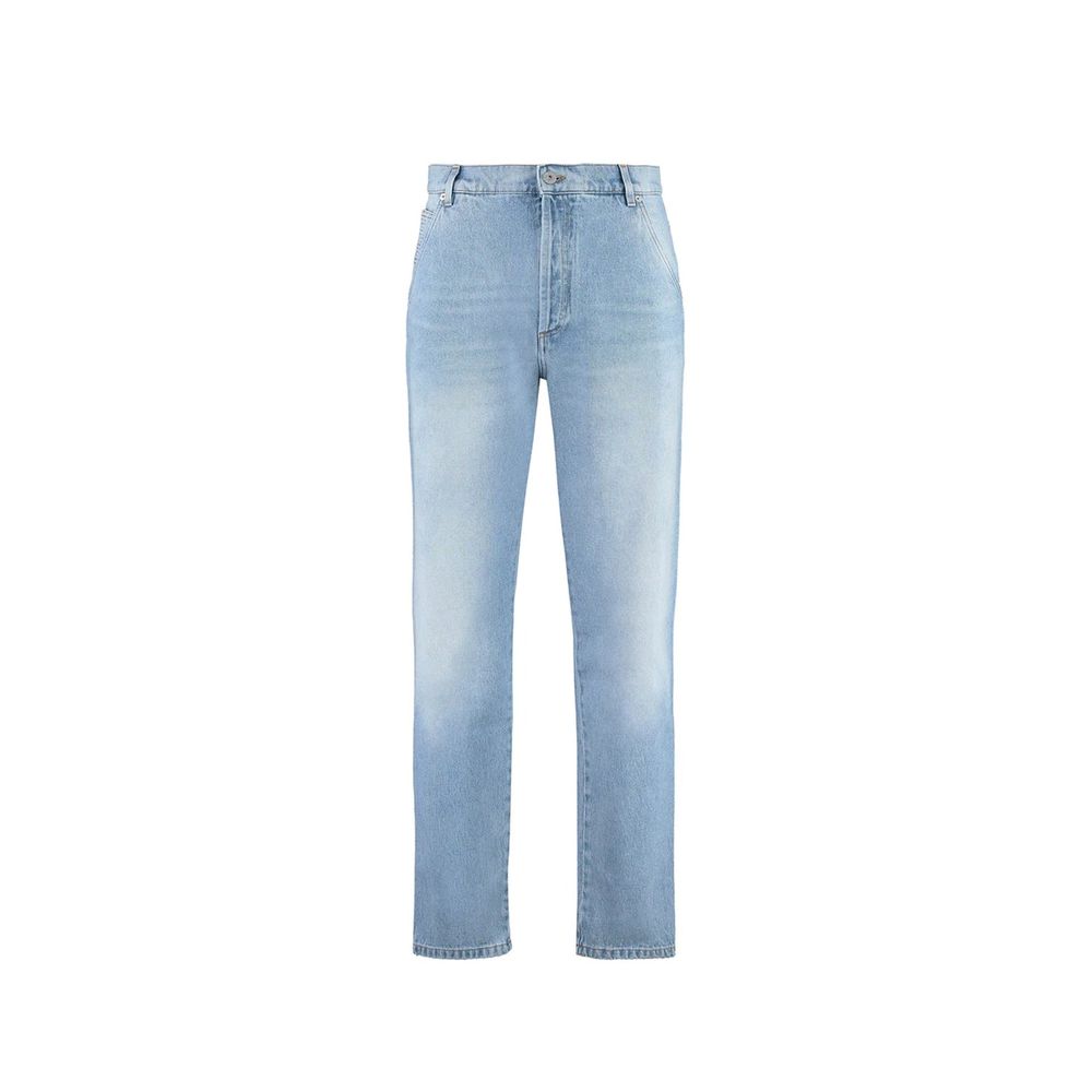 Balmain Cropped Straight Jeans Balmain