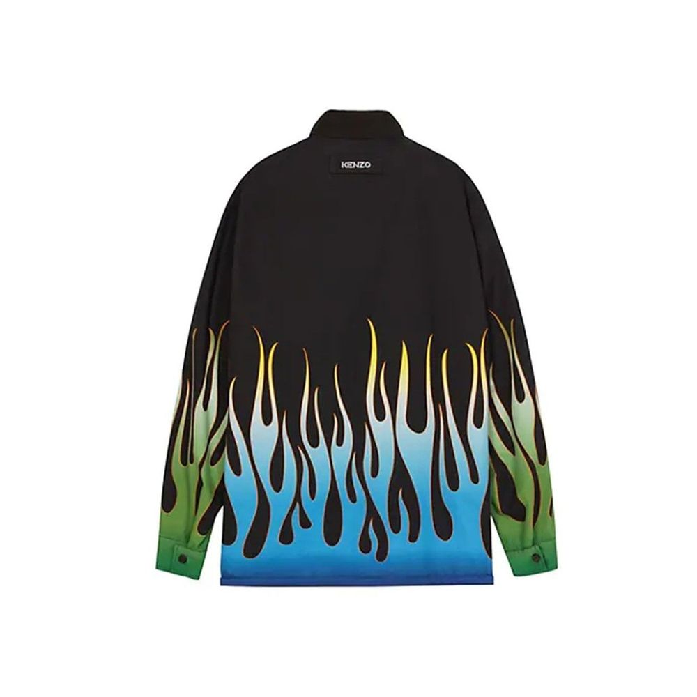 Kenzo Flame Print Reversible Jacket Kenzo