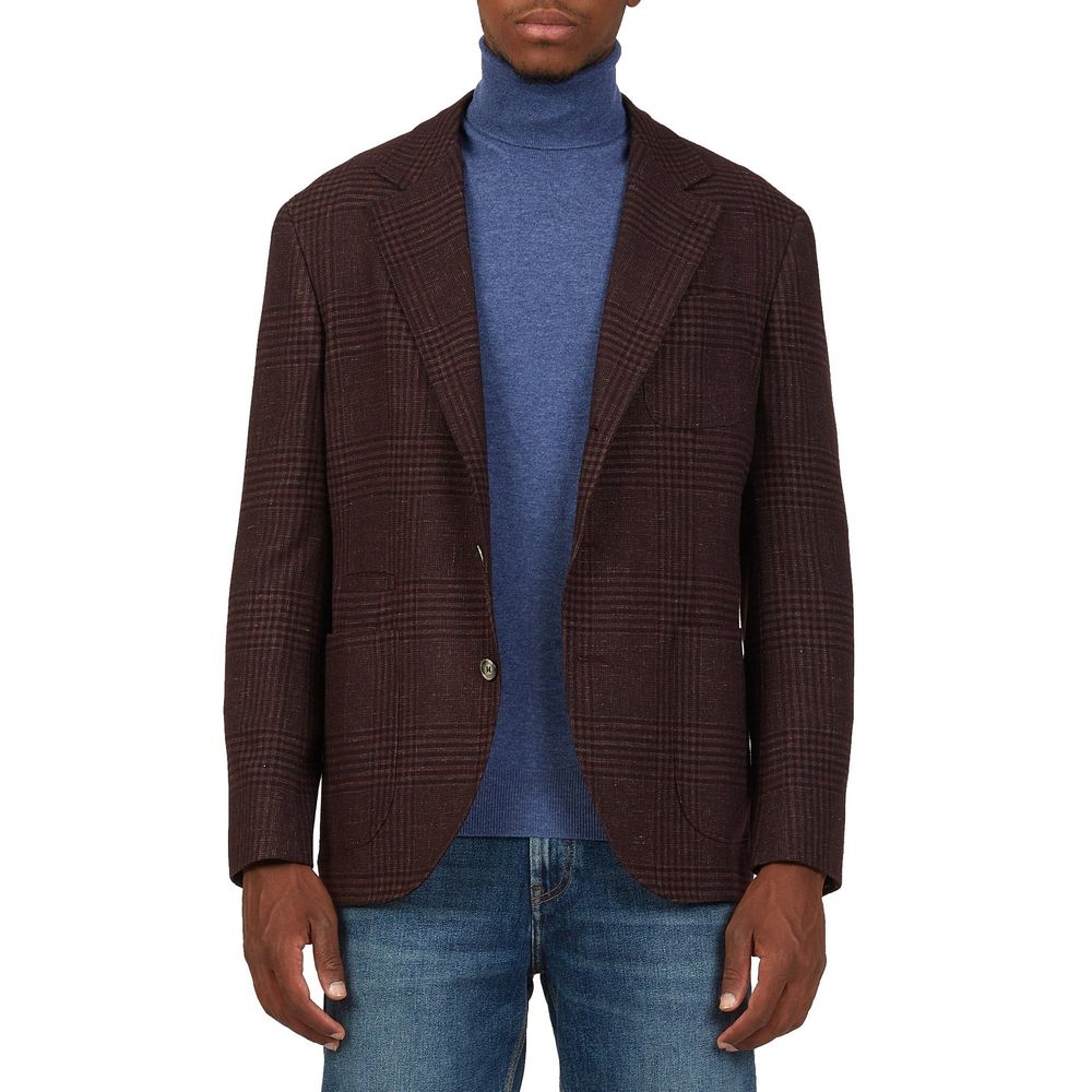 Brunello Cucinelli Tartan Wool Jacket Brunello Cucinelli
