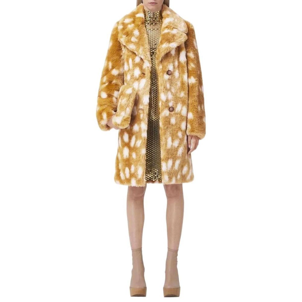 Burberry Faux Fur Coat Burberry