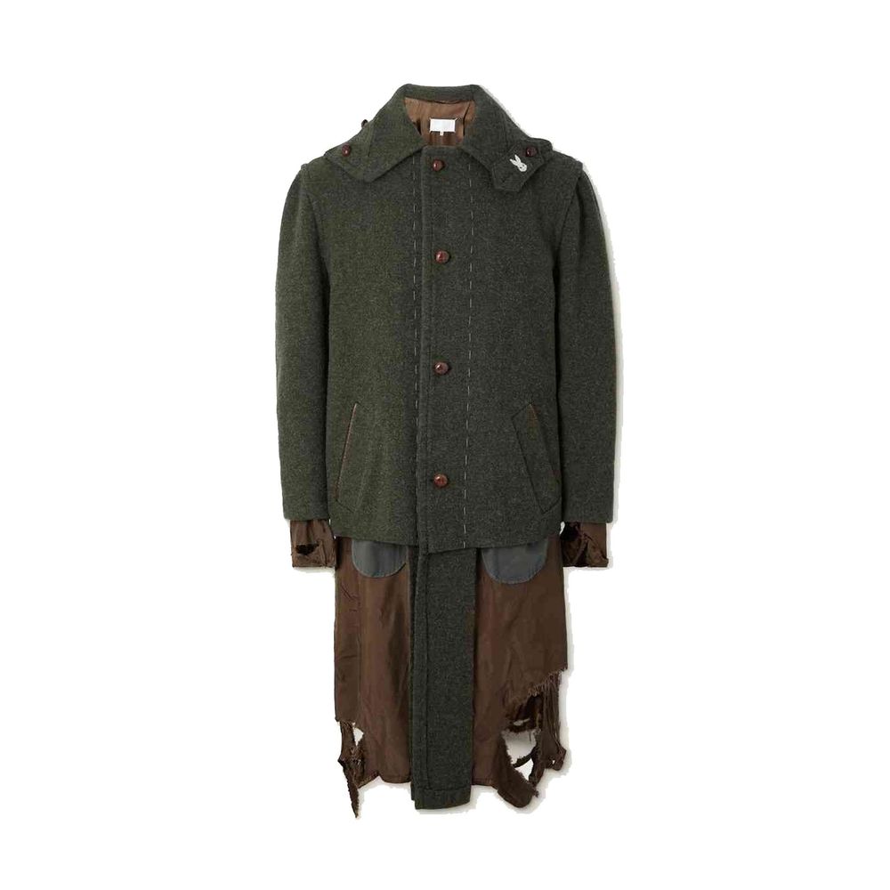 Maison Margiela Destroyed-Look Coat Maison Margiela