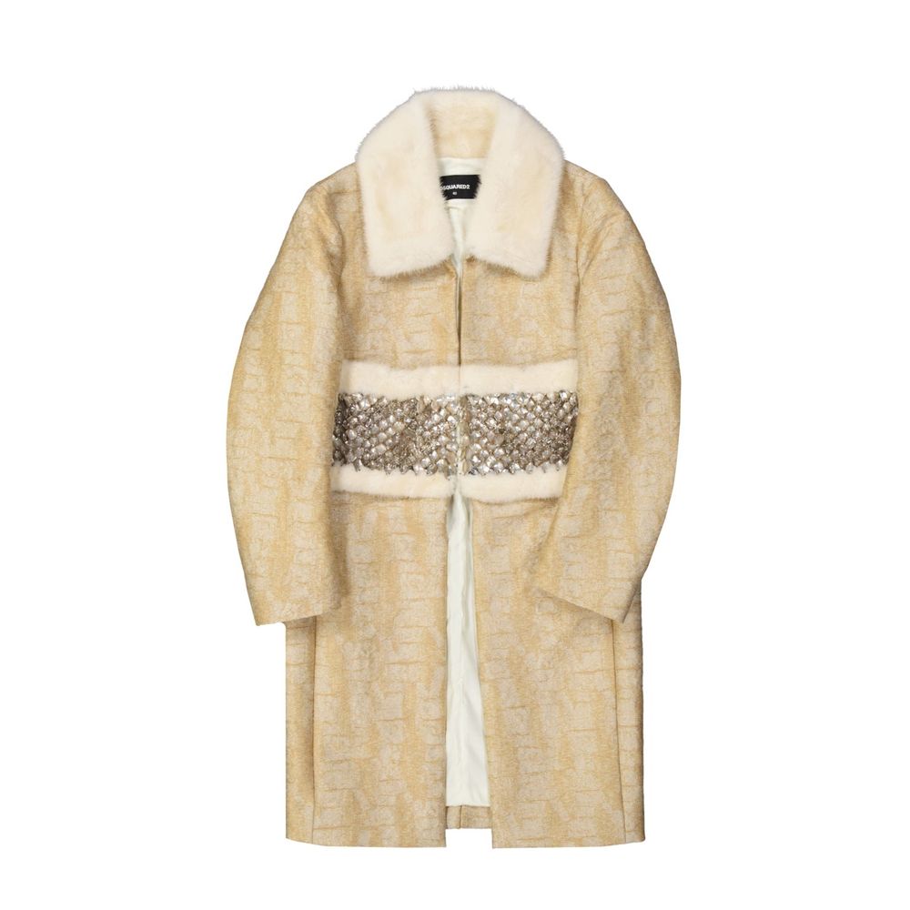Dsquared² Crystal Embellished Coat Dsquared²
