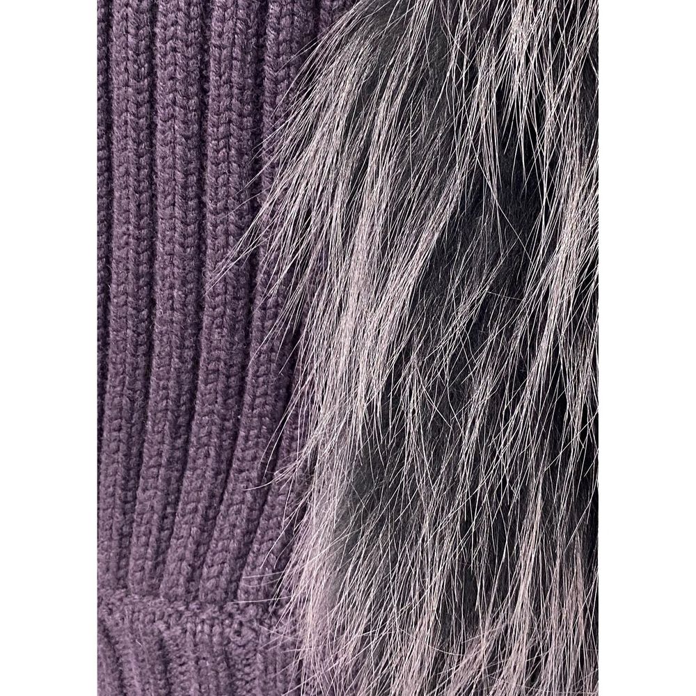 Fabiana Filippi Fox Fur Knitted Vest Jacket Fabiana Filippi
