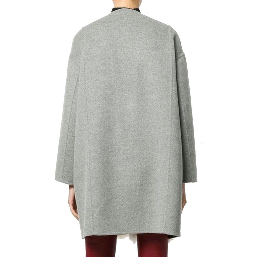 Fendi Fur Trim Cashmere Coat Fendi