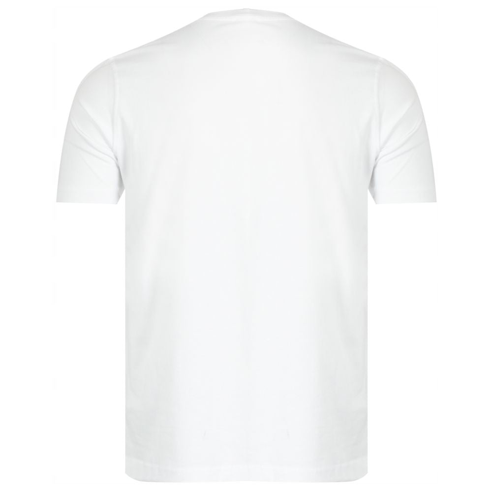 Diesel White Cotton T-Shirt Diesel