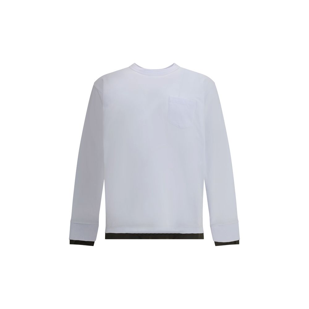 Sacai Cotton Long Sleeve Jersey Sacai