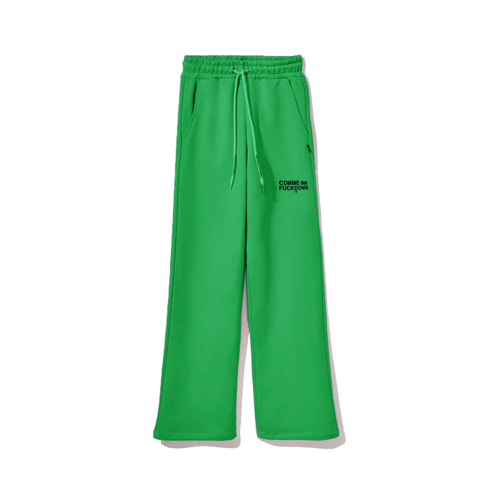 Comme Des Fuckdown Green Cotton Jeans & Pant Comme Des Fuckdown