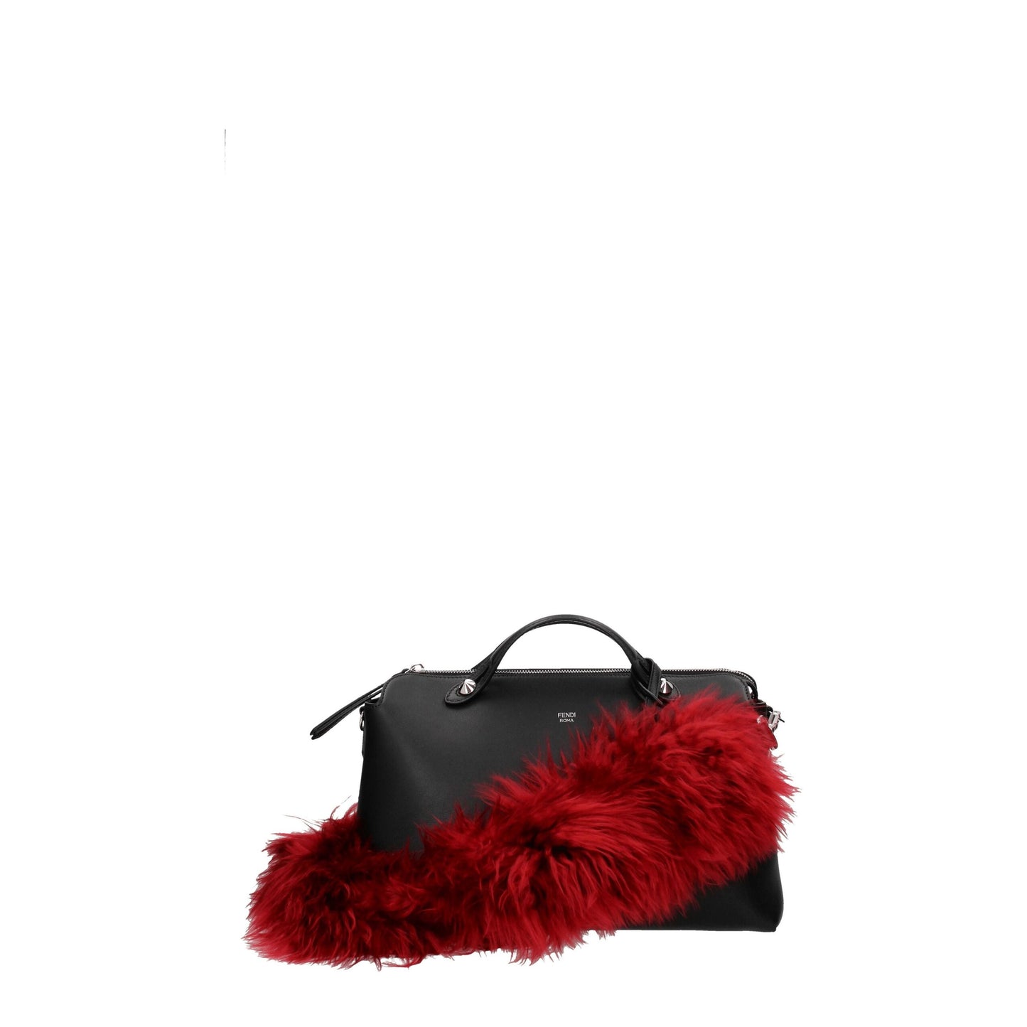 Fendi Red Leather Shoulder Bags Fendi