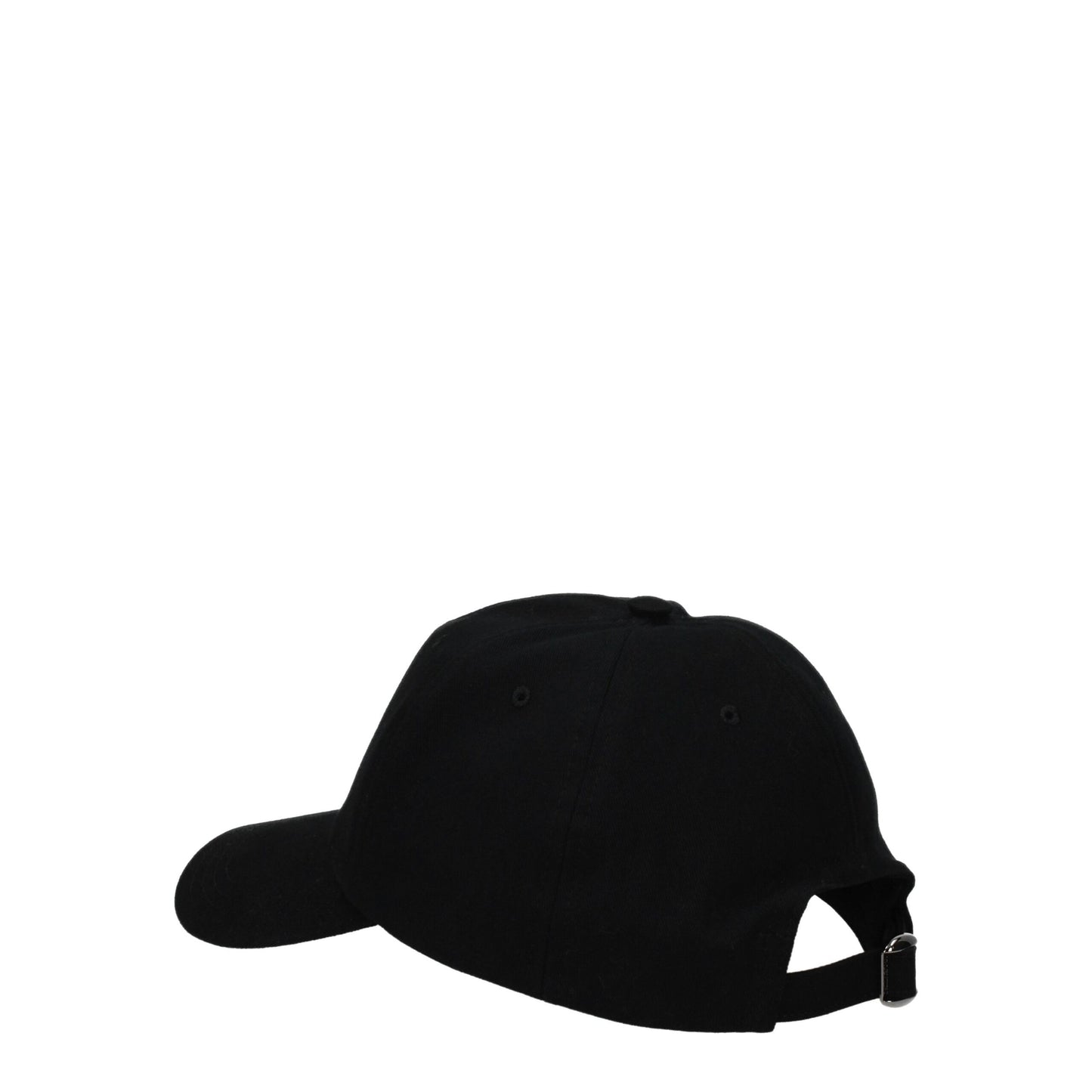 Valentino Garavani Black Cotton Cap Baseball Hat Valentino Garavani
