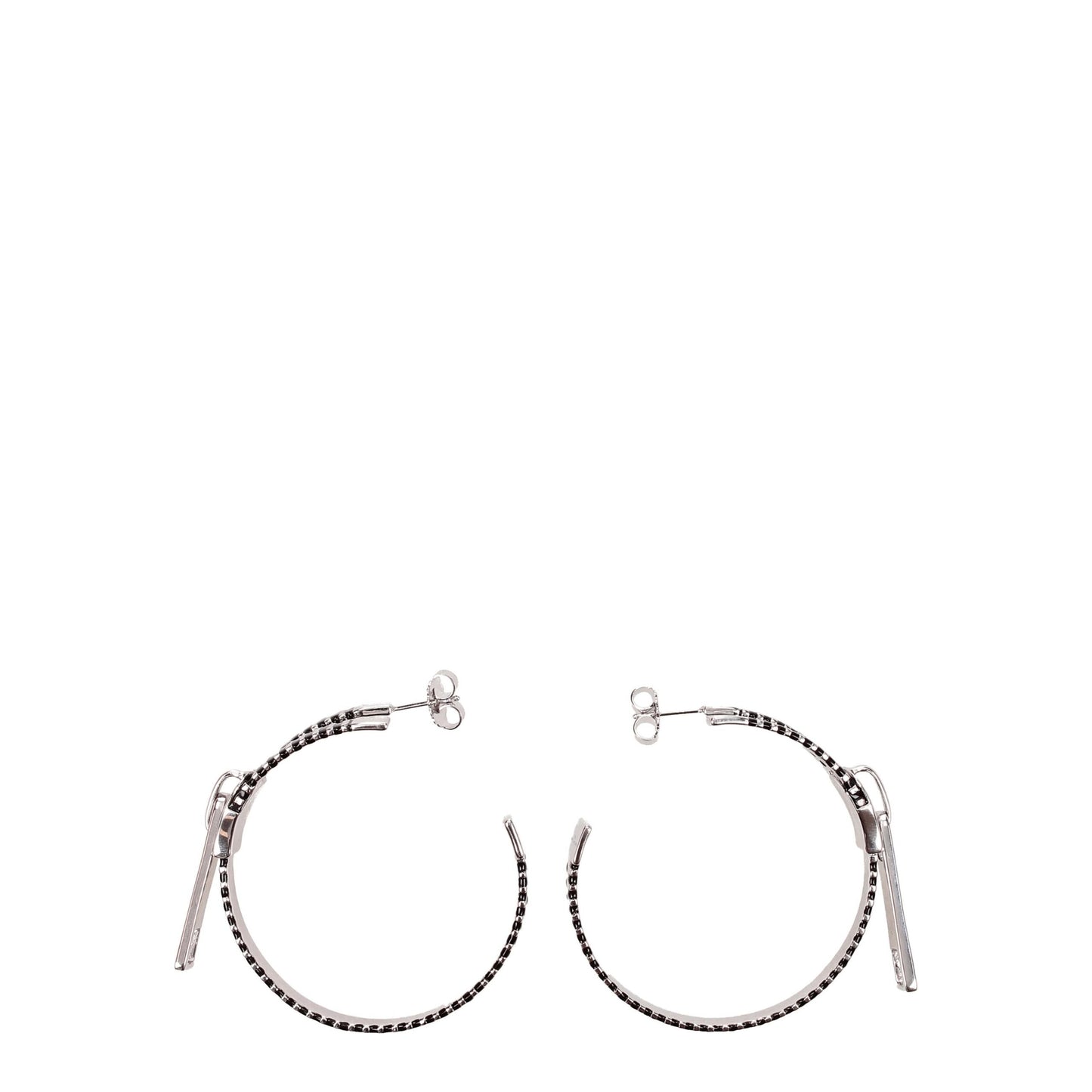 Marc Jacobs Gray Silver Earrings Marc Jacobs